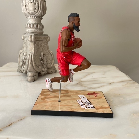 Houston Rockets NBA 2018 James Harden #13 Action Figure by TMP Int’l.Inc. - Picture 4 of 11